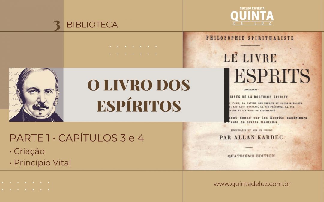 O Livro dos Espíritos – Parte I, capítulos 3 e 4